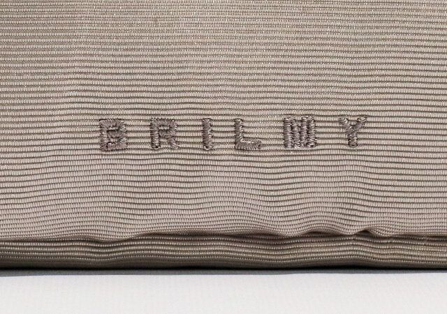 BRILMY 中身が見えて時短がかなう ズボラに優しいコスメポーチ ロゴ