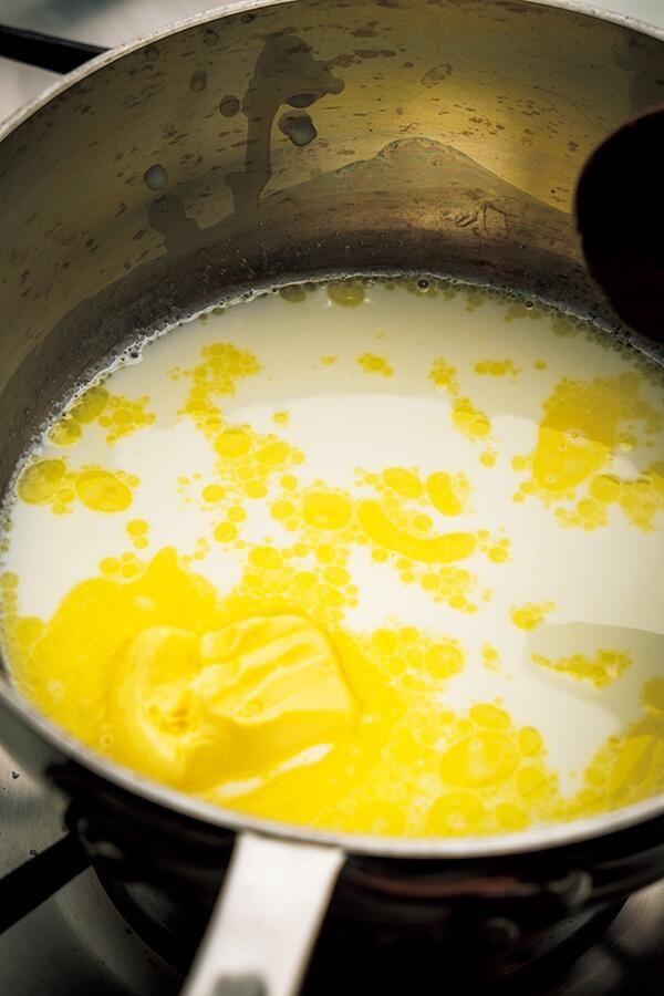 シュー生地をつくる