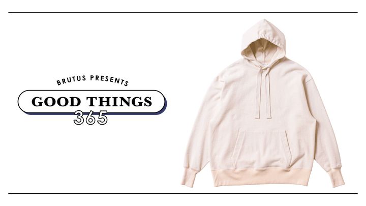 〈ヒューベント〉のスエットパーカ