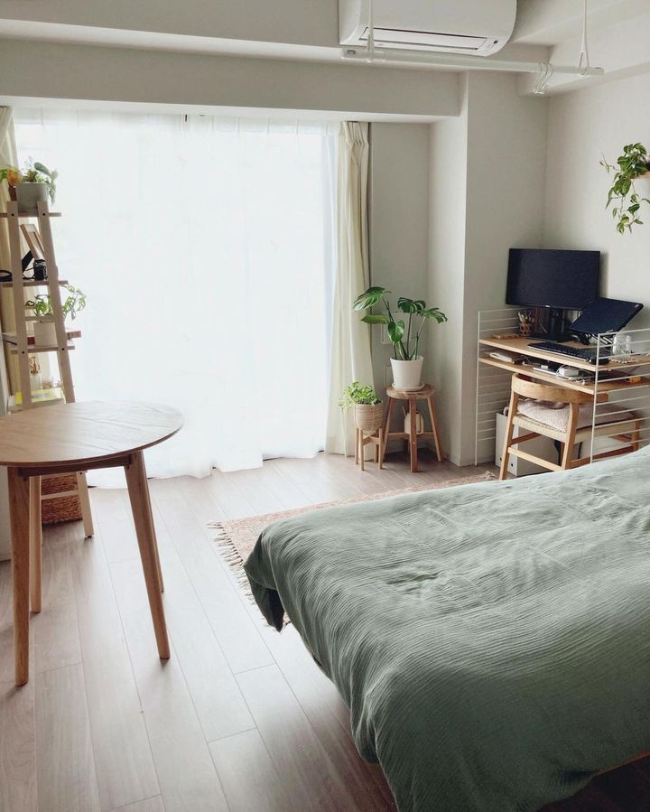 〈KEYUCA〉や〈山崎実業〉が超使える！ワンルームのオシャレなインテリア3選