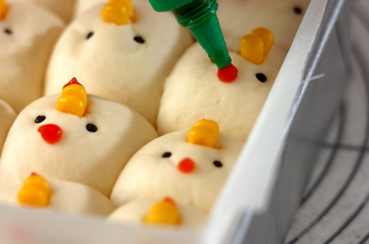にわとりちぎりパンの作り方9