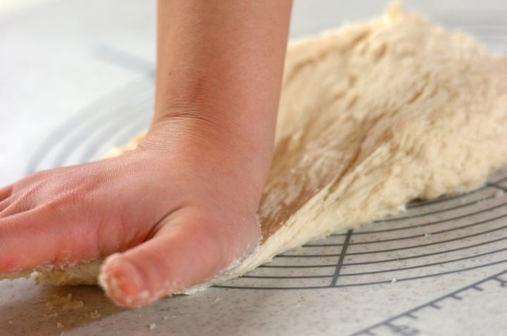 にわとりちぎりパンの作り方2