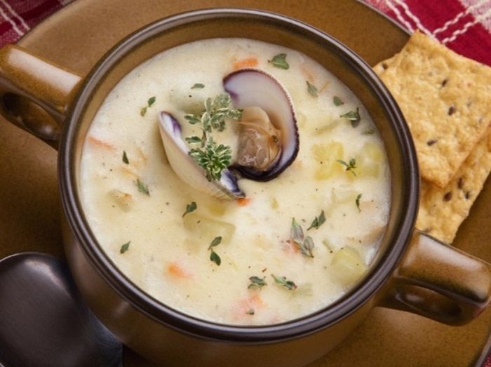 クラムチャウダー