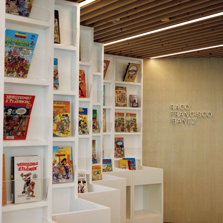 ガブリエル・ガルシア・マルケス図書館の館内