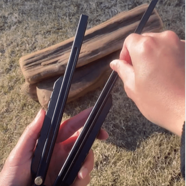 「使い方無限大」無段階に伸縮するギア⁉キャンプでかなり役に立つその正体とは？