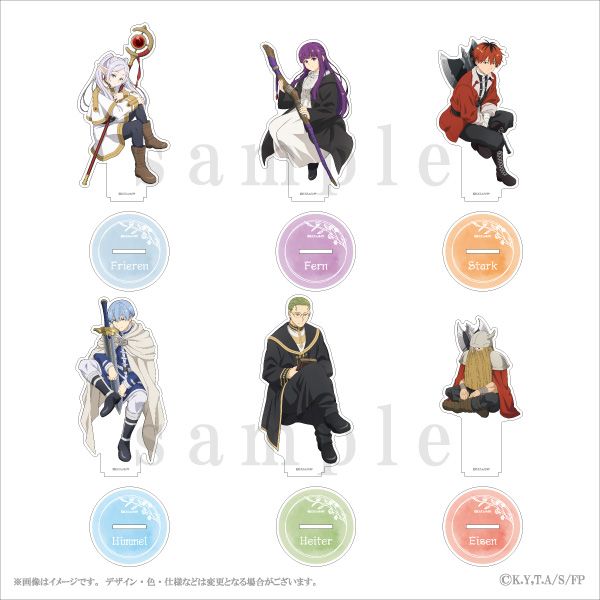 アクリルスタンド(全6種) 各1,650円(税込)