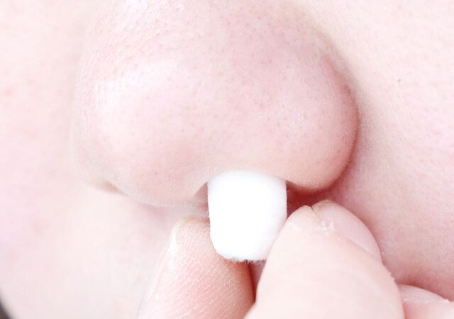 花粉対策ができる女性・子供用サイズの鼻用100均綿球