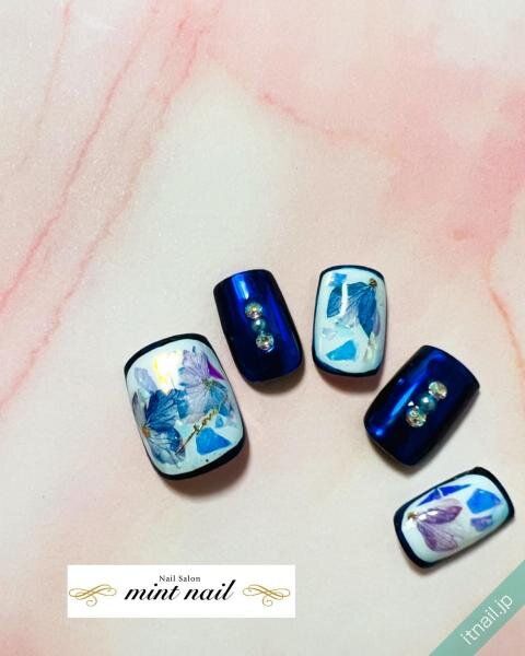 mint nailが投稿したネイルデザイン [photoid:I0118233] via Itnail Design (728769)