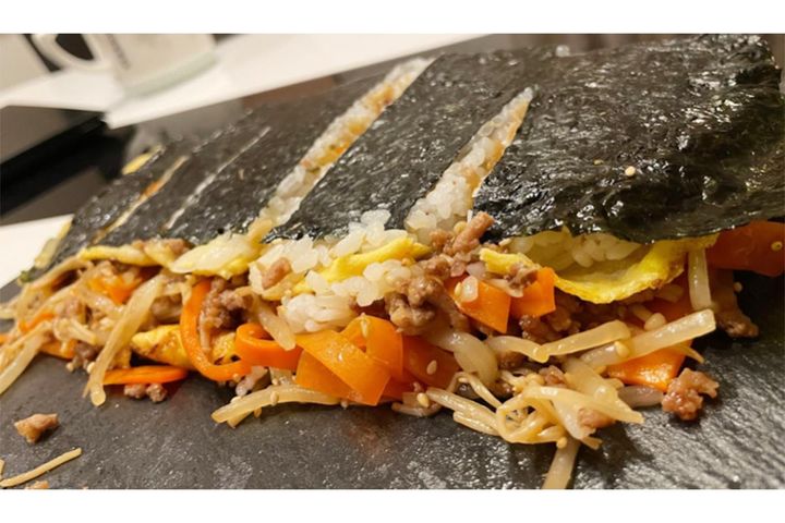 新感覚“巻かないキンパ”