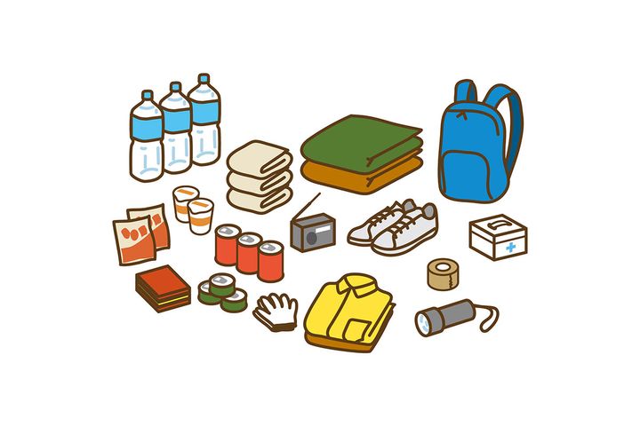 常用持ち出し袋に入れたいアイテム