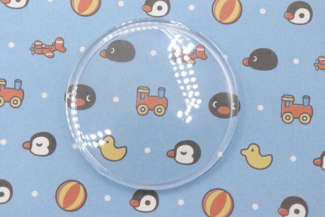 セリアのヲタコレ アクリルバッジキット 58mmとデザインペーパー