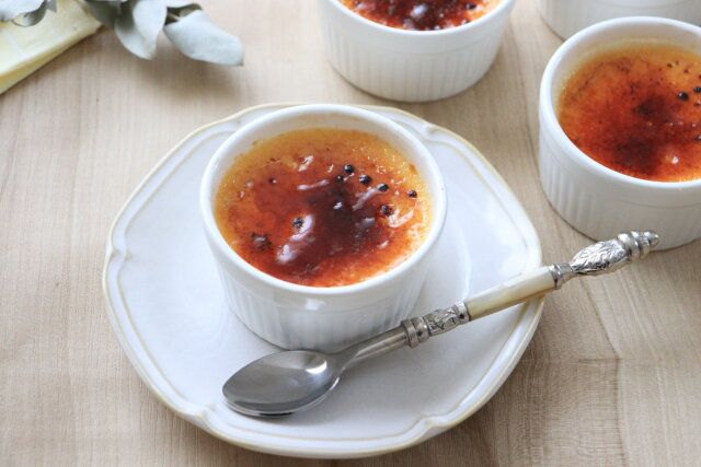 クレームブリュレ レシピ 完成