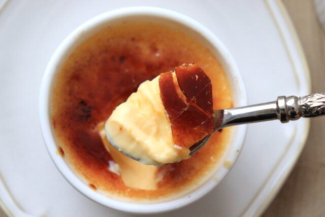 クレームブリュレ レシピ 完成