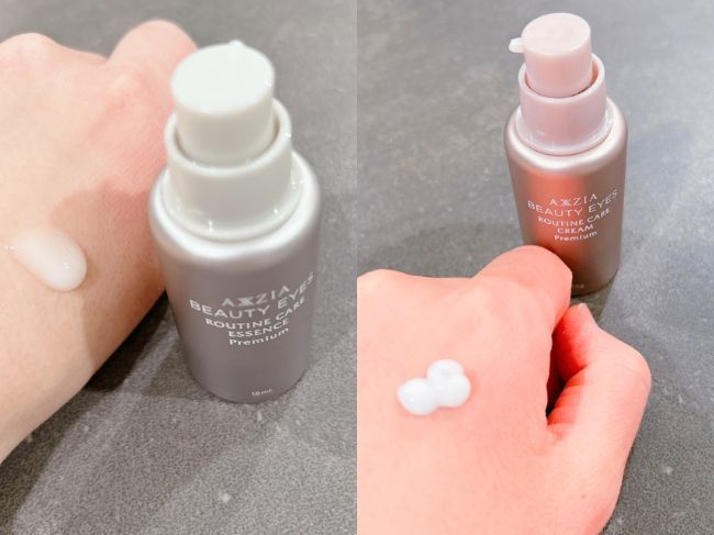 左『ルーティンケア エッセンス プレミアム』右『ルーティンケア クリーム プレミアム』インフルエンサーReview_1