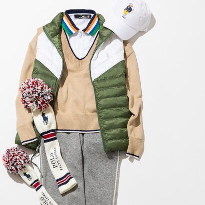 春先までの保温も、スイングのしやすさもピカイチ！ ゴルフのあったかダウンベスト