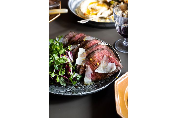 酸の効いたソースが美味！“オレンジ風味のタリアータ”