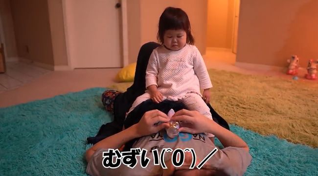 寝てほしい父vs寝たくない2才児
