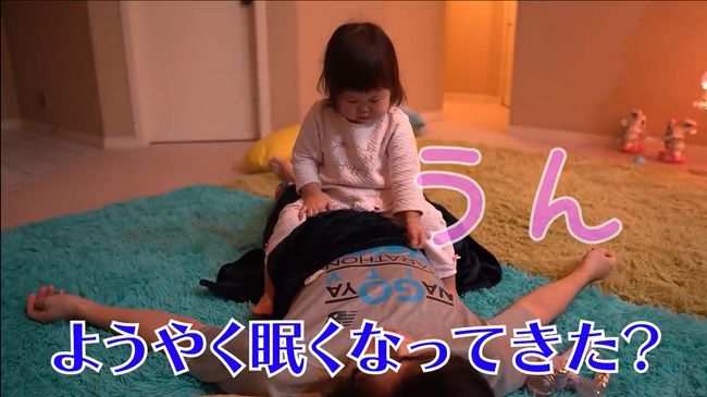 寝てほしい父vs寝たくない2才児