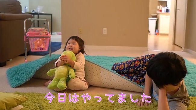 寝てほしい父vs寝たくない2才児