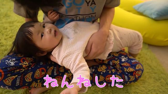 寝てほしい父vs寝たくない2才児