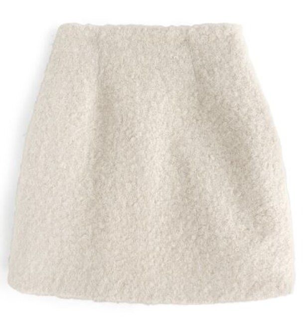 GRLブークレ台形ミニスカート