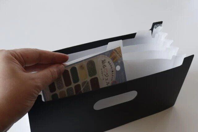 セリアのドキュメントスタンド スリムタイプの使用例