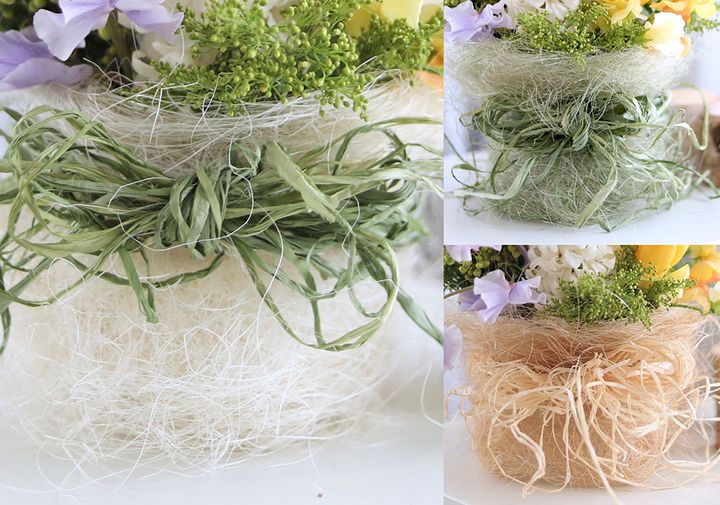 シサル麻とラフィア