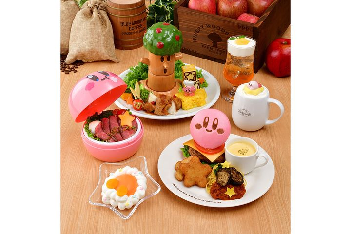 カービィカフェの新しいグランドメニュー