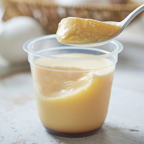 契約農場たまごのプリン 129円（税込）