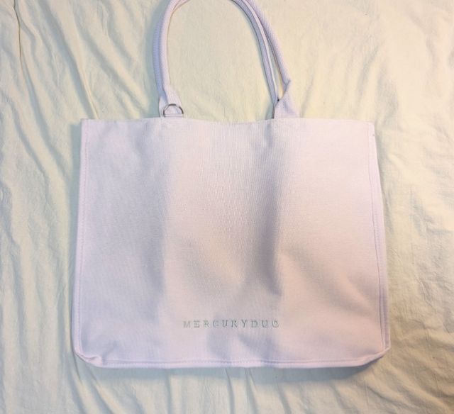 トートバッグラベンダーカラー