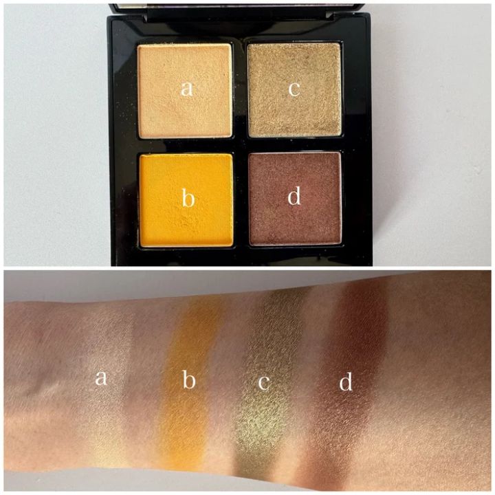 イエローコスメ 国際女性デー 『シュウ ウエムラ』「クロマティックス クワッド サマー マツリ」 を実際に試してみた