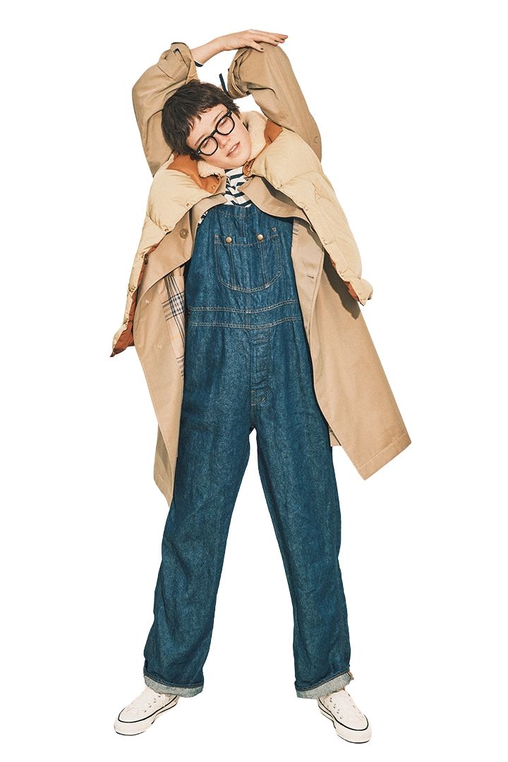 コンバース×デニムのオールインワンは最強にオシャレなコーデ【本日のFUDGE GIRL-2月28日】