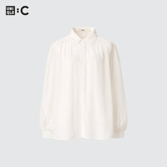 ユニクロのブラウス