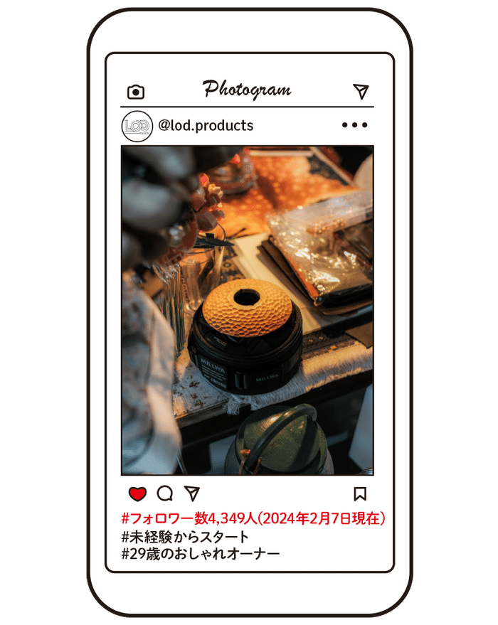 LOD PRODUCTSのランタンシェード