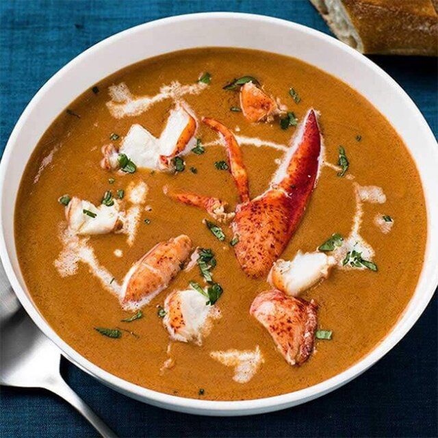 DEAN＆DELUCAの海老のビスク