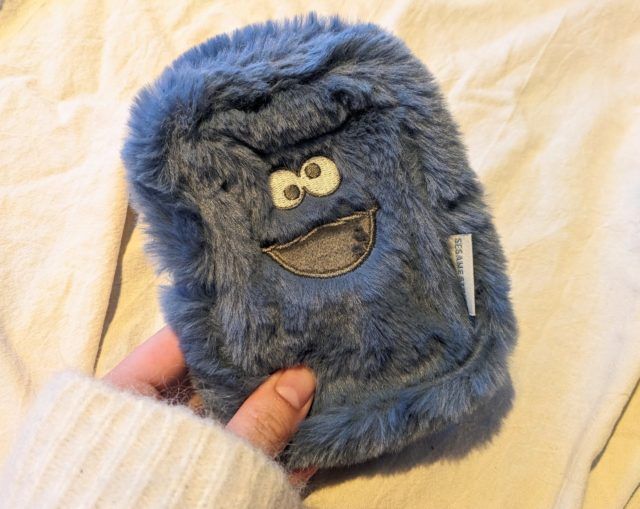 セサミストリート エルモ＆クッキーモンスターのふわふわポーチセット