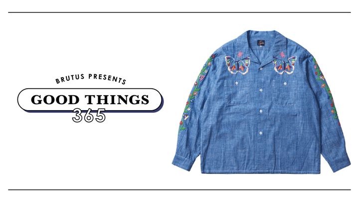 〈ニードルズ〉のシャンブレーシャツ