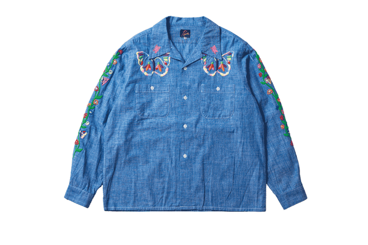 〈ニードルズ〉のシャンブレーシャツ