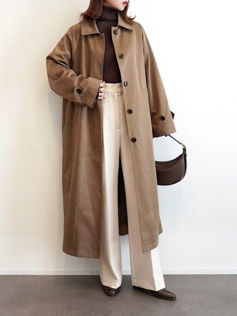 淡色のワントーンコーデ