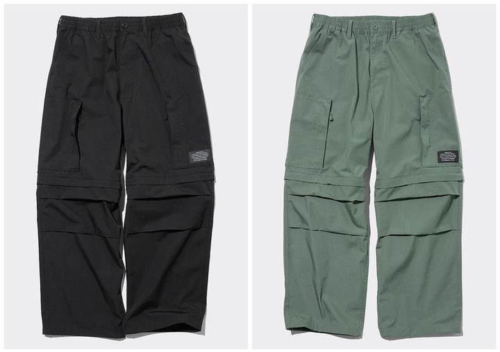 画像: 【GU × UNDERCOVER】2WAYヘリクルーパンツ UNDERCOVER 各¥3,990 www.gu-global.com