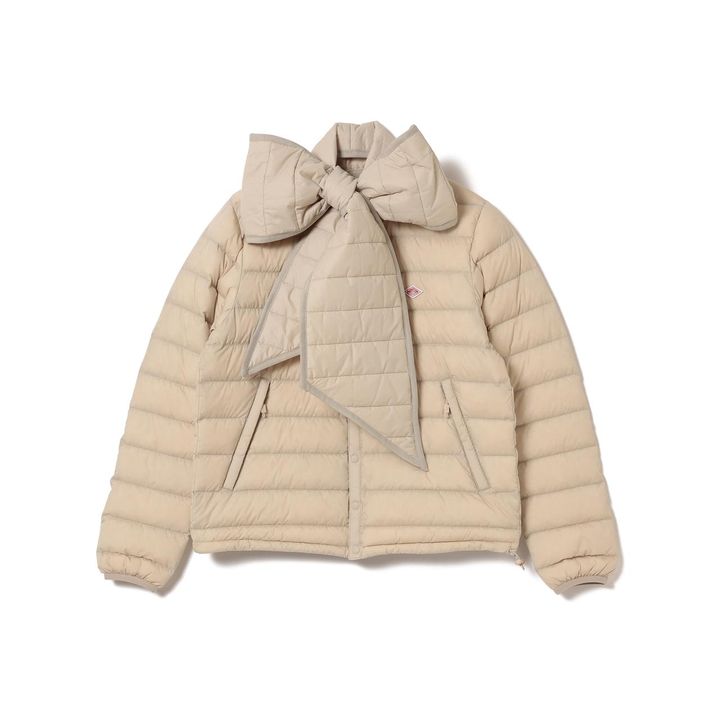 画像: 【BEAMS COUTURE】「マフラーリボンダウンジャケット」＜ホワイト＞¥42,900（税込） BEAMS COUTURE