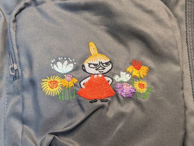 刺しゅうのアップ