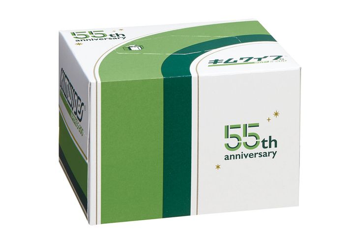 キムワイプ S-200 55周年記念パッケージ