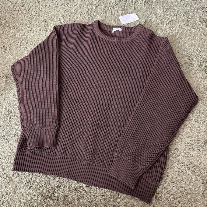 しまむらの「片畦ボーダープルオーバー」