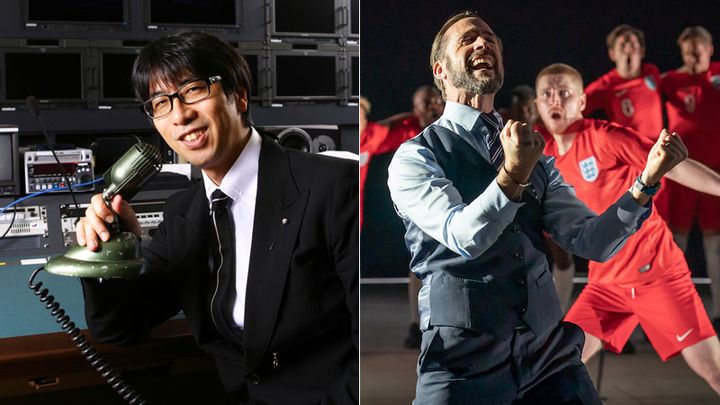 倉敷保雄アナがゲストで登場！サウスゲイト監督とイングランド代表の物語『ディア・イングランド』先行上映が決定