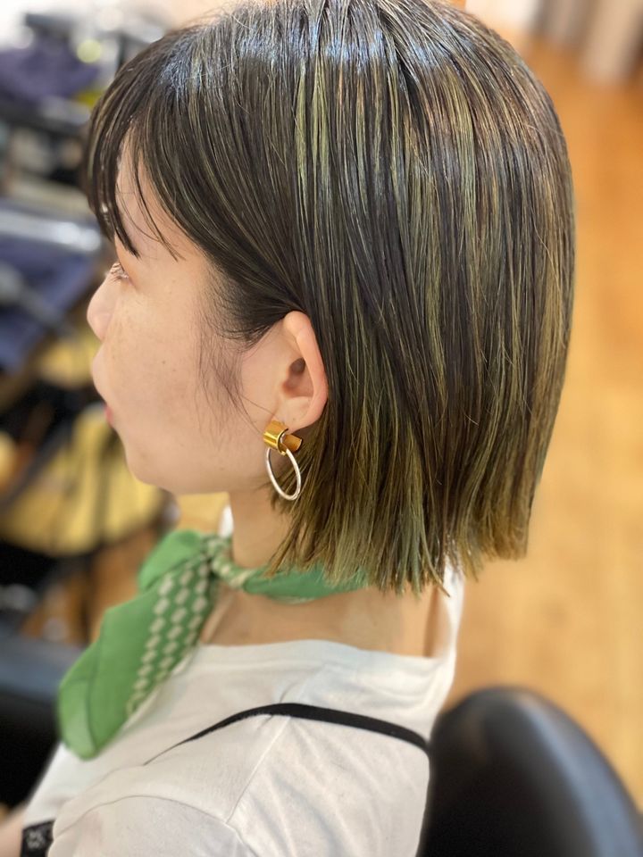 これでオーダーを上手に！黒髪ボブにハイライトを入れるときに伝えるべきこと