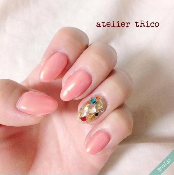 atelier tRicoが投稿したネイルデザイン [photoid:I0033389] via Itnail Design (728890)