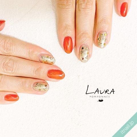 LAURA POMPONNEEが投稿したネイルデザイン [photoid:I0086074] via Itnail Design (728889)