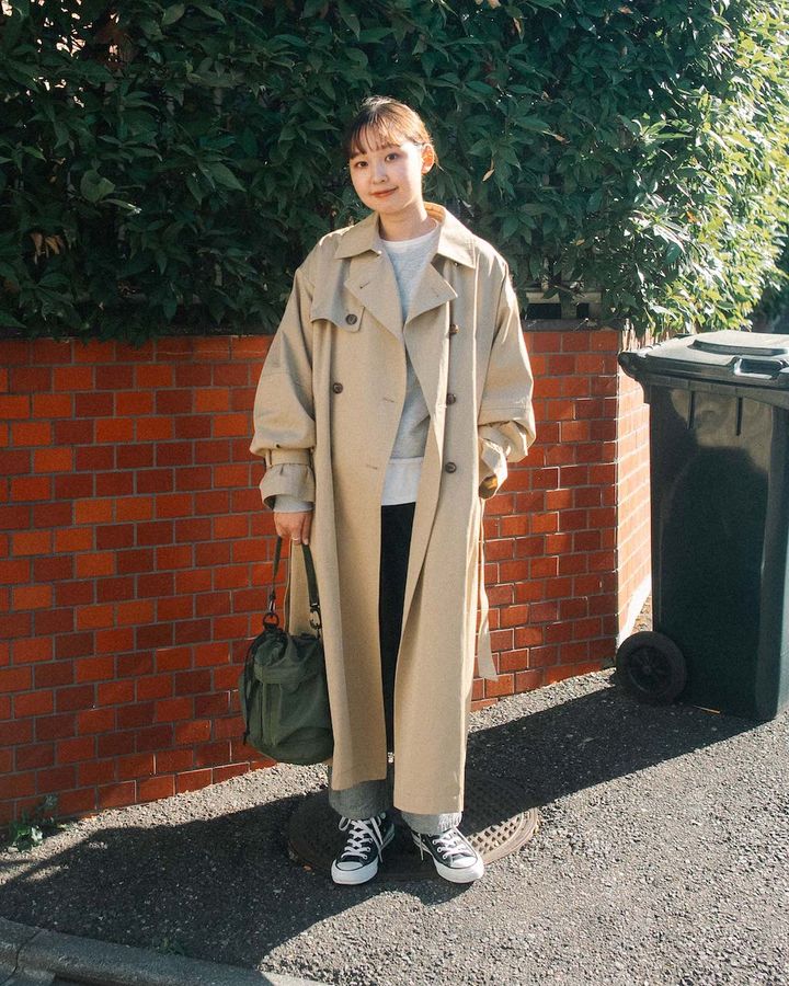 春先取りな“トレンチコート”スタイル5選。品があって定番デニムにも合う優秀アウター【TOKYO SNAP】