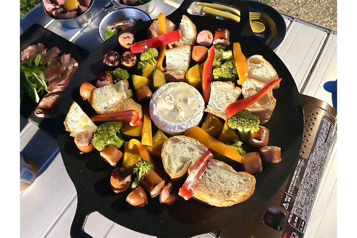 いろんな料理に使えるマルチグリドル